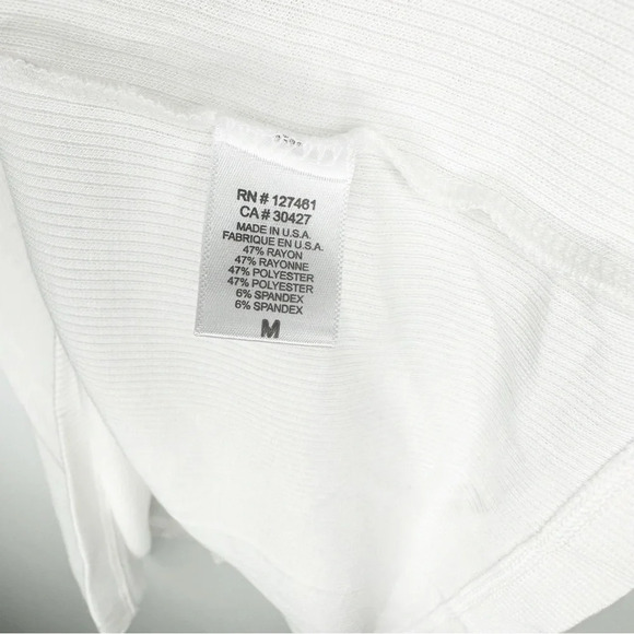 Wildfox White Tee Size M - Picture 3 of 4